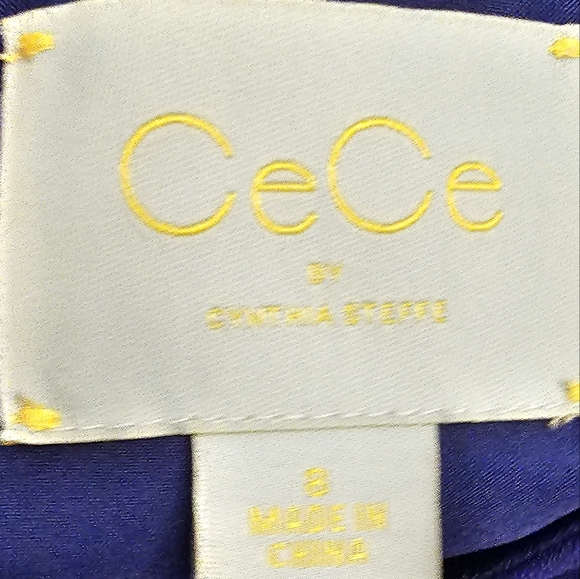 CeCe by Cynthia Steffe Blue Shift Dress - Picture 9 of 14